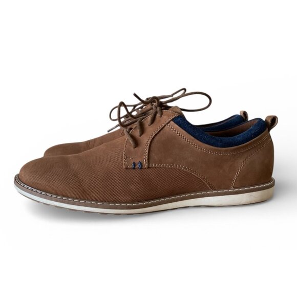 J. Murphy Men’s Casual Lace-Up Leather Shoes Size 12M Brown main image 5